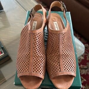 Paul Green, Lois Tan Cuoio Leather, Sandals, 7.5